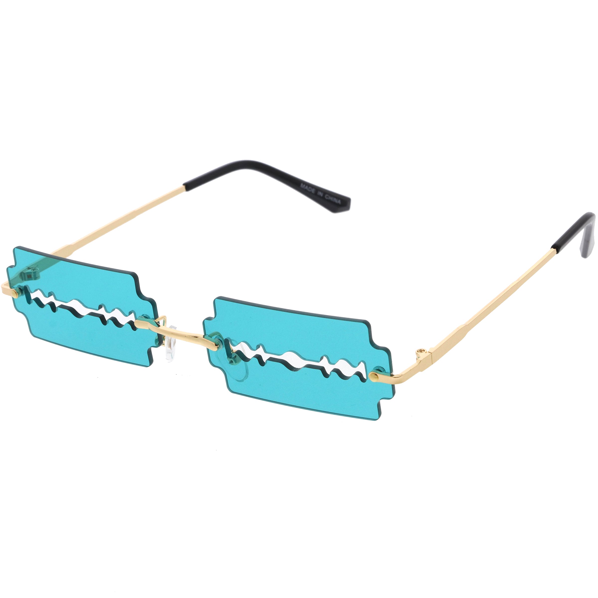 Metal sunglasses for women with a clean design and comfortable fit.