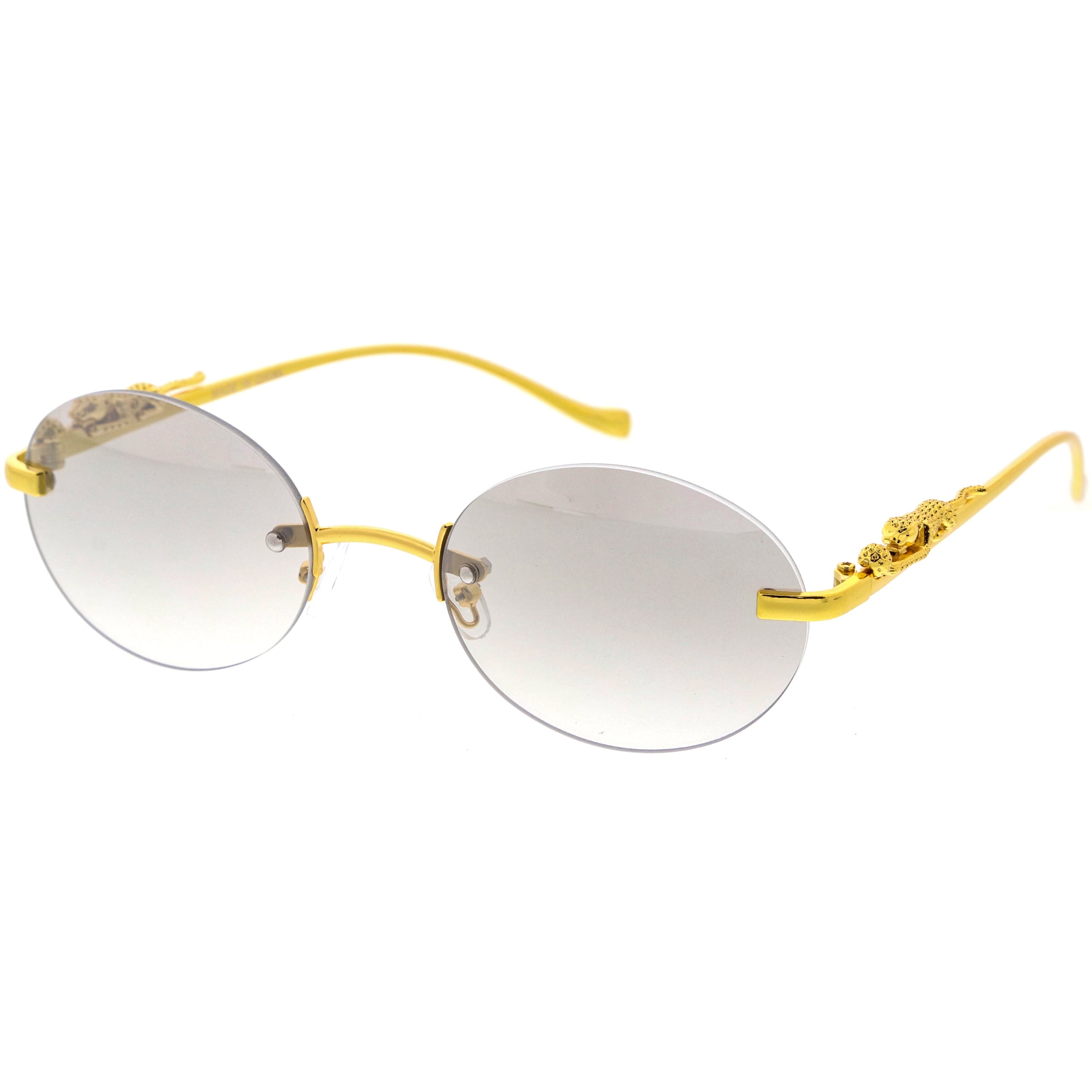 Metal sunglasses for men with a clean design and comfortable fit.