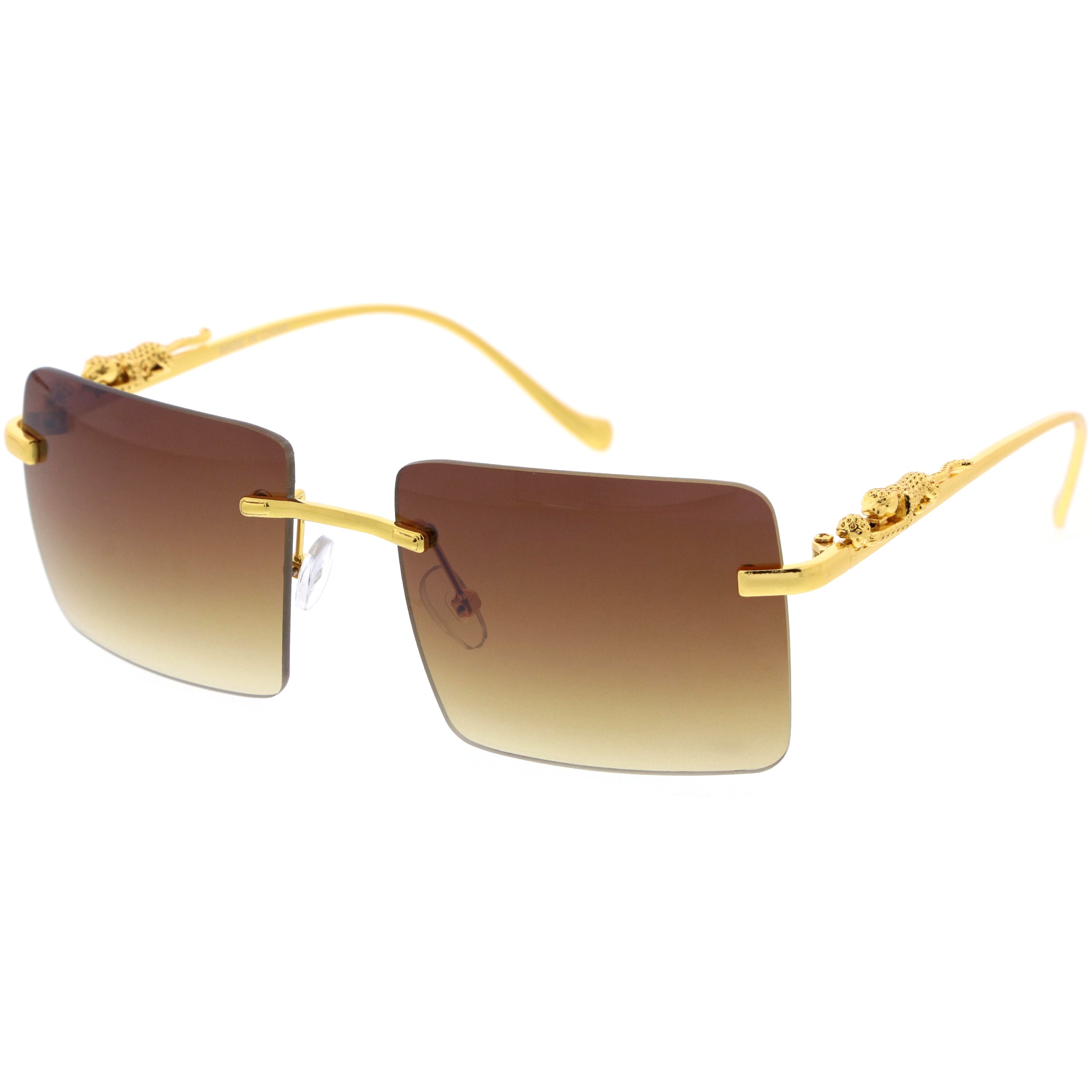 Metal sunglasses for men with a clean design and comfortable fit.