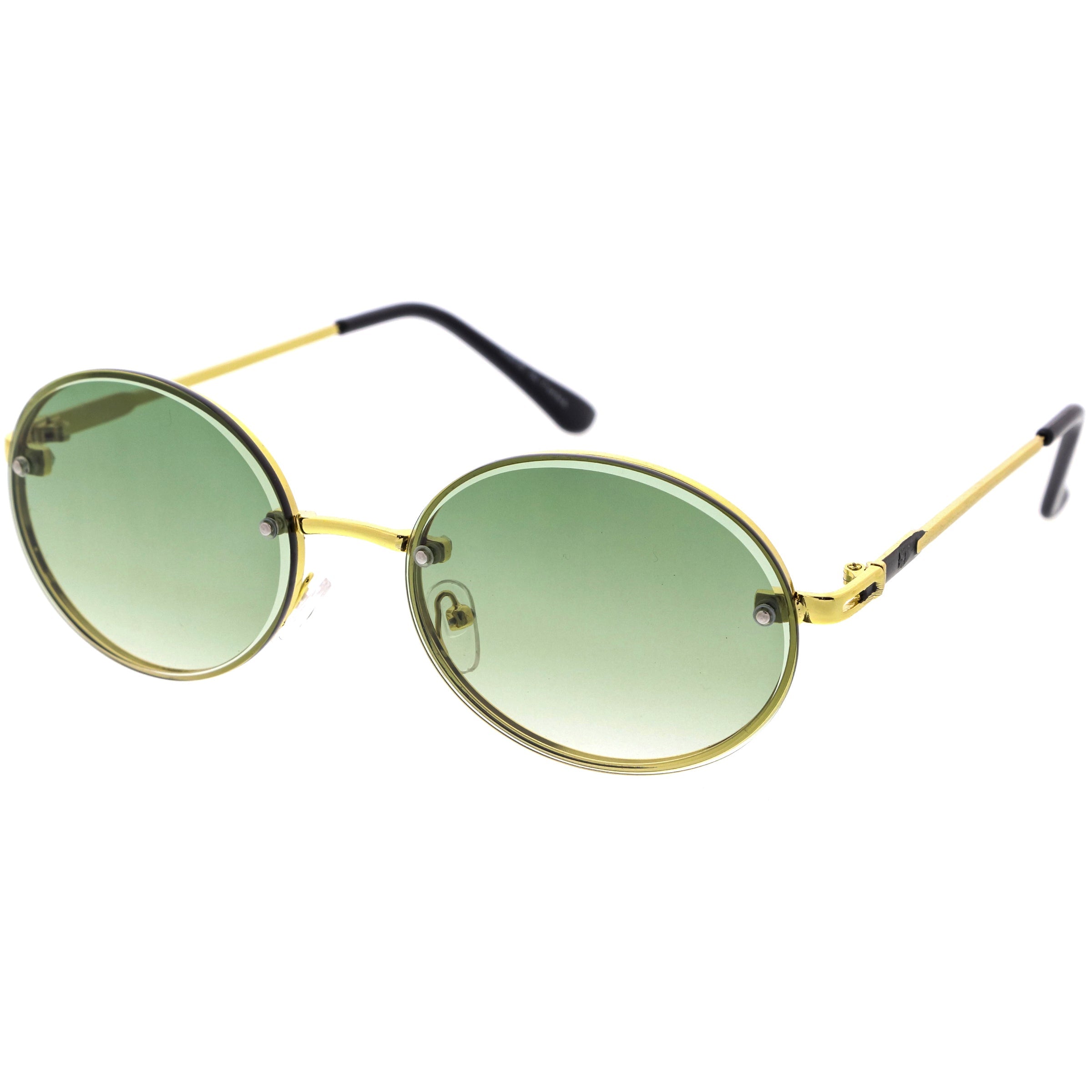 Metal sunglasses for women with a clean design and comfortable fit.