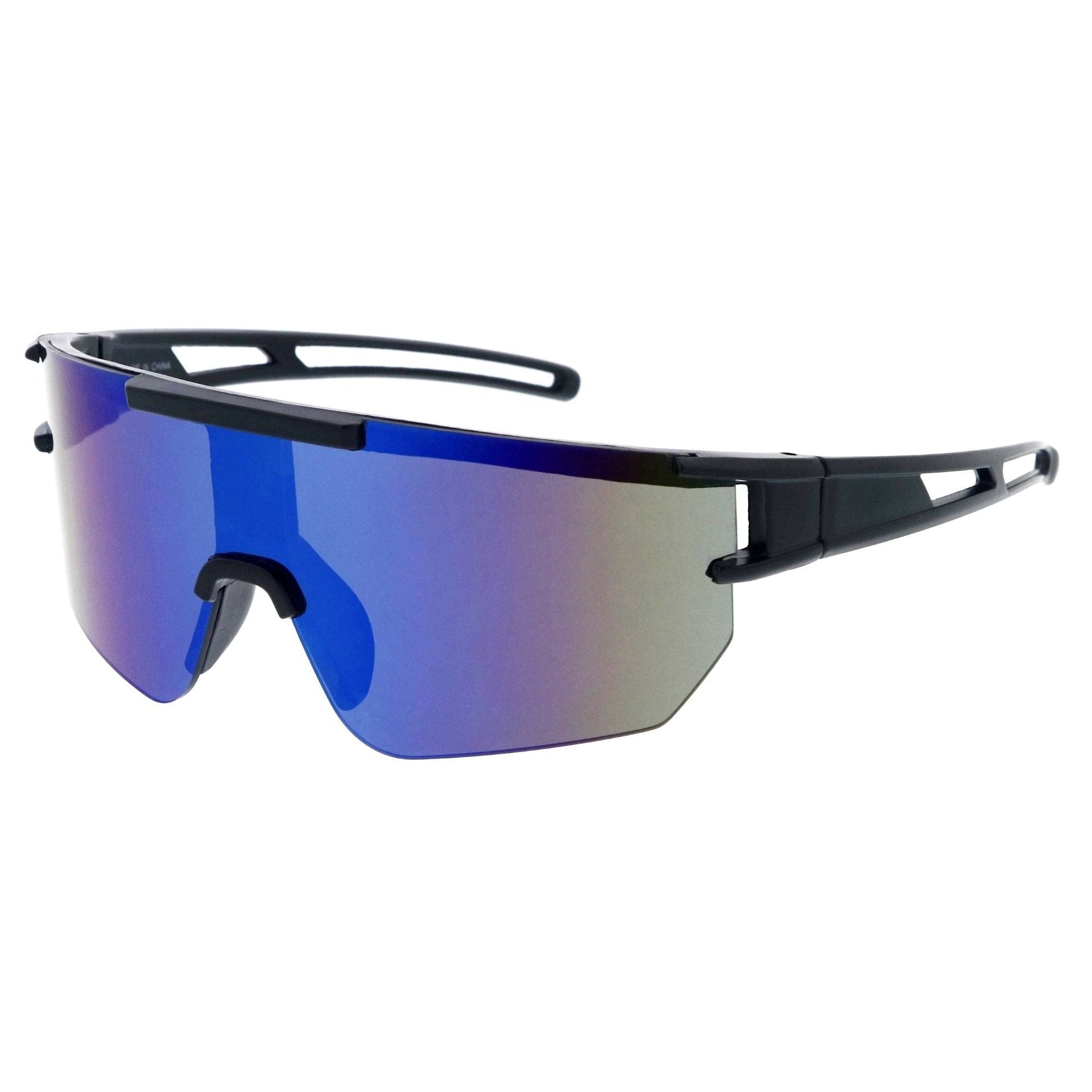 Plastic sunglasses for men with a clean design and comfortable fit.