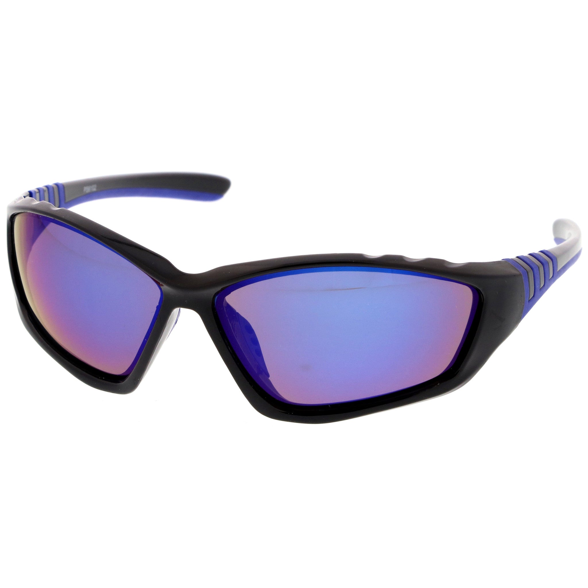 Plastic sunglasses for men with a clean design and comfortable fit.