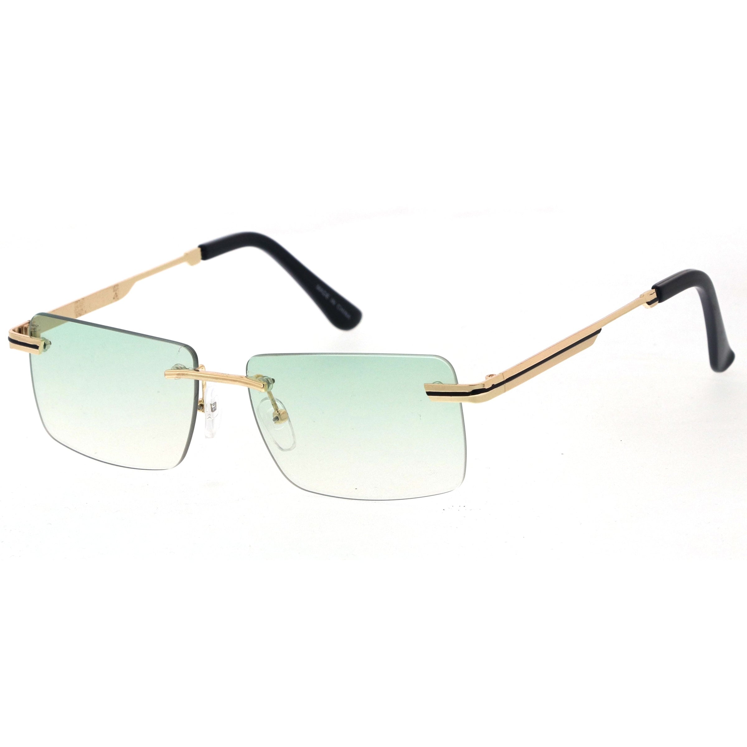 Metal sunglasses for men with a clean design and comfortable fit.