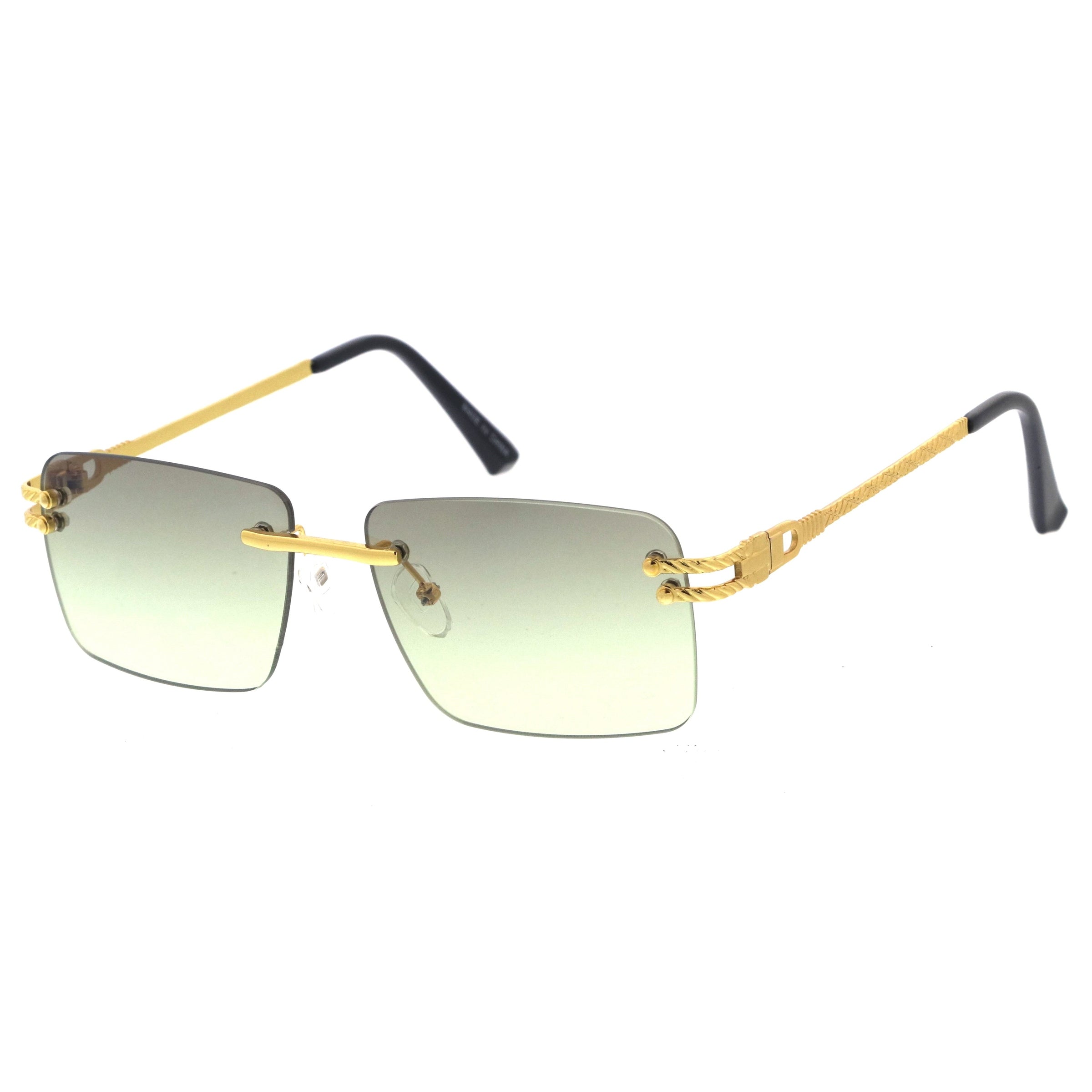 Metal sunglasses for men with a clean design and comfortable fit.