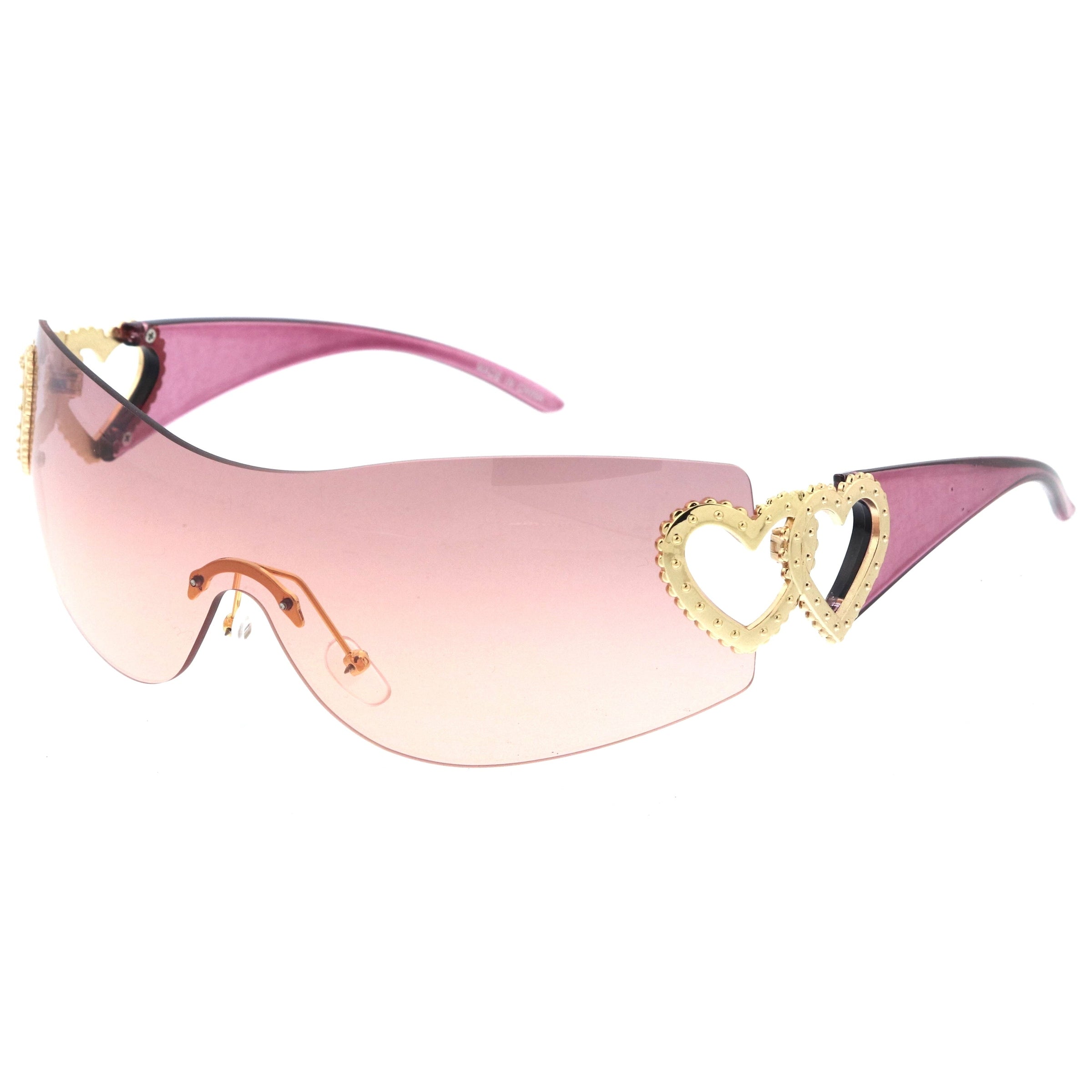 Metal sunglasses for women with a clean design and comfortable fit.