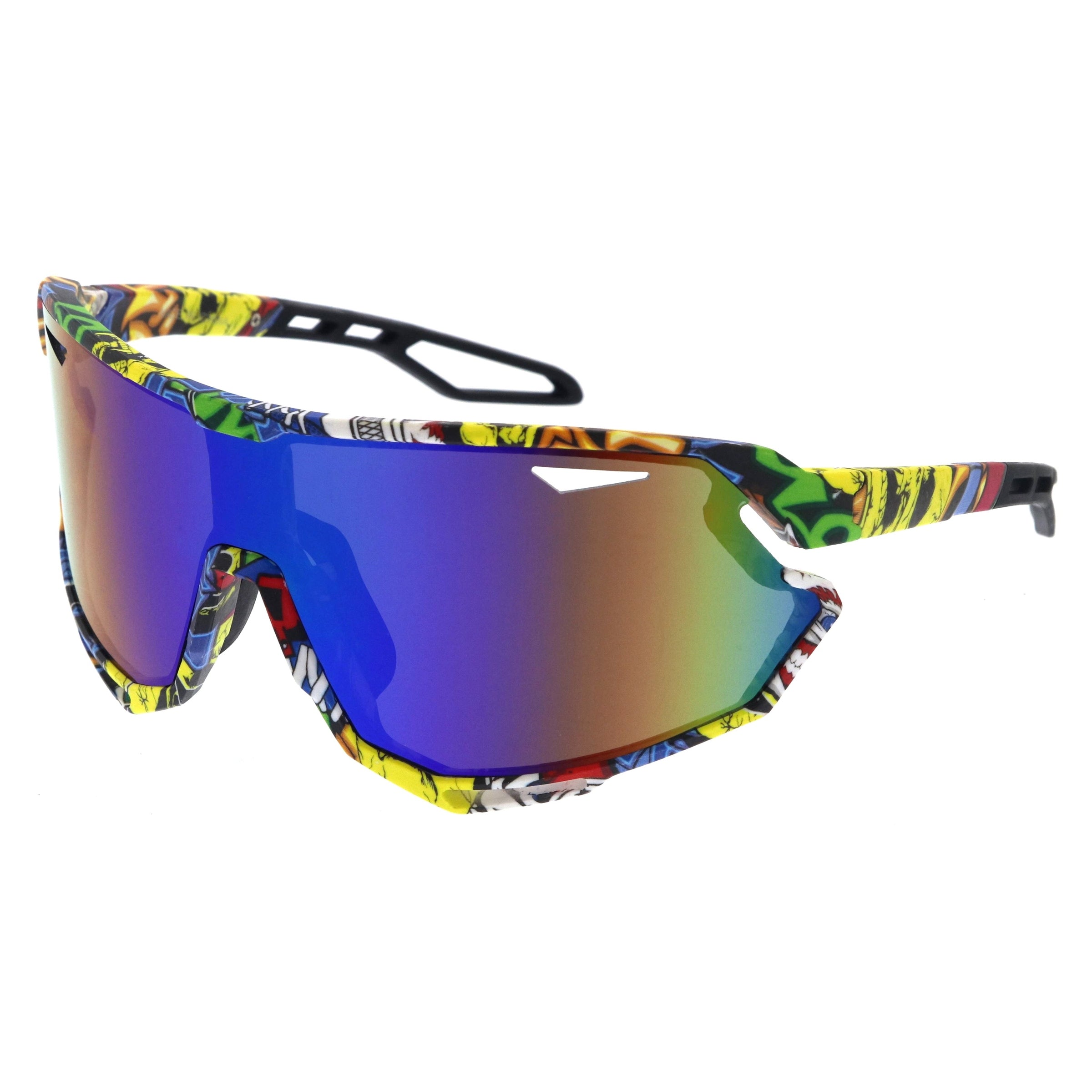 Plastic sunglasses for men with a clean design and comfortable fit.