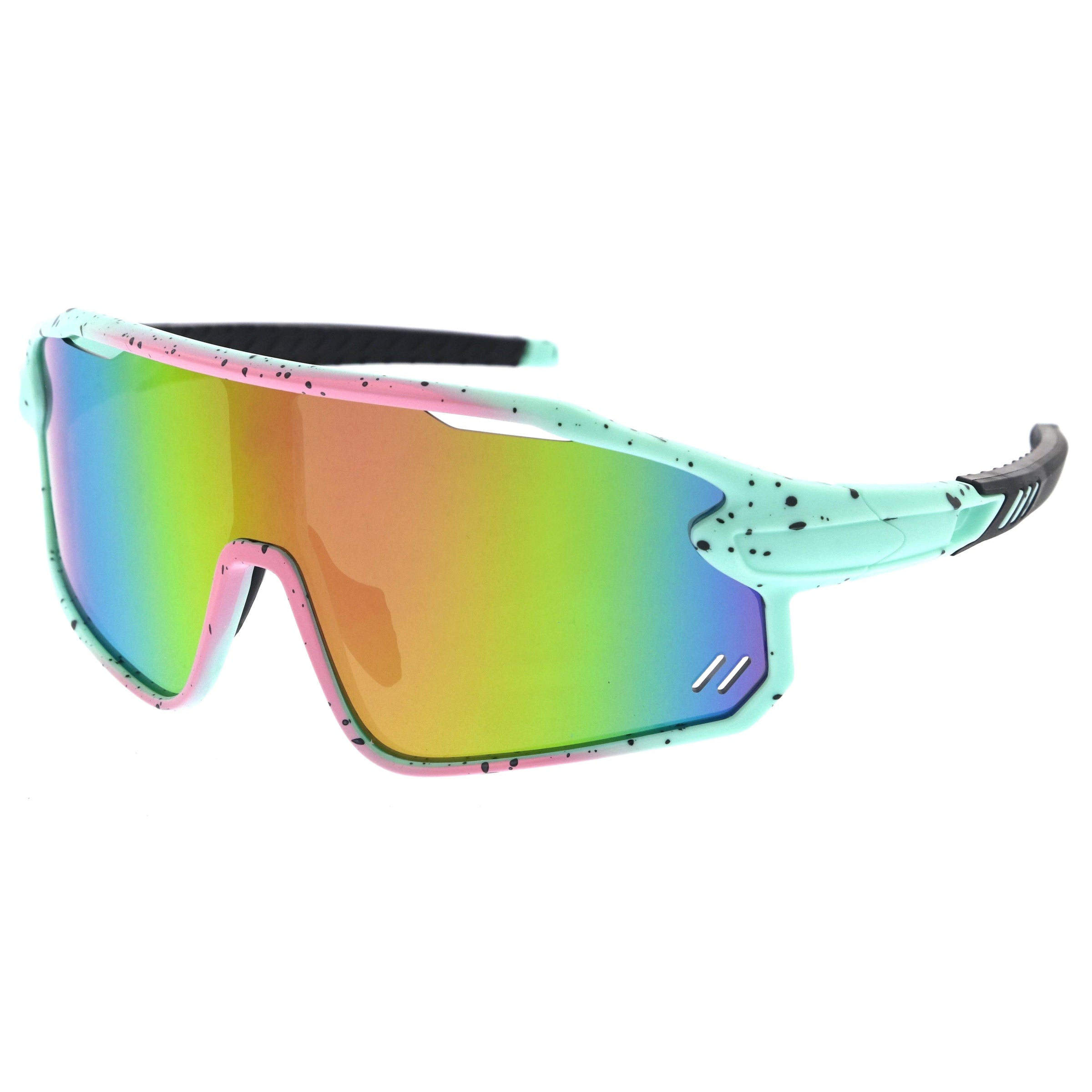 Plastic sunglasses for men with a clean design and comfortable fit.