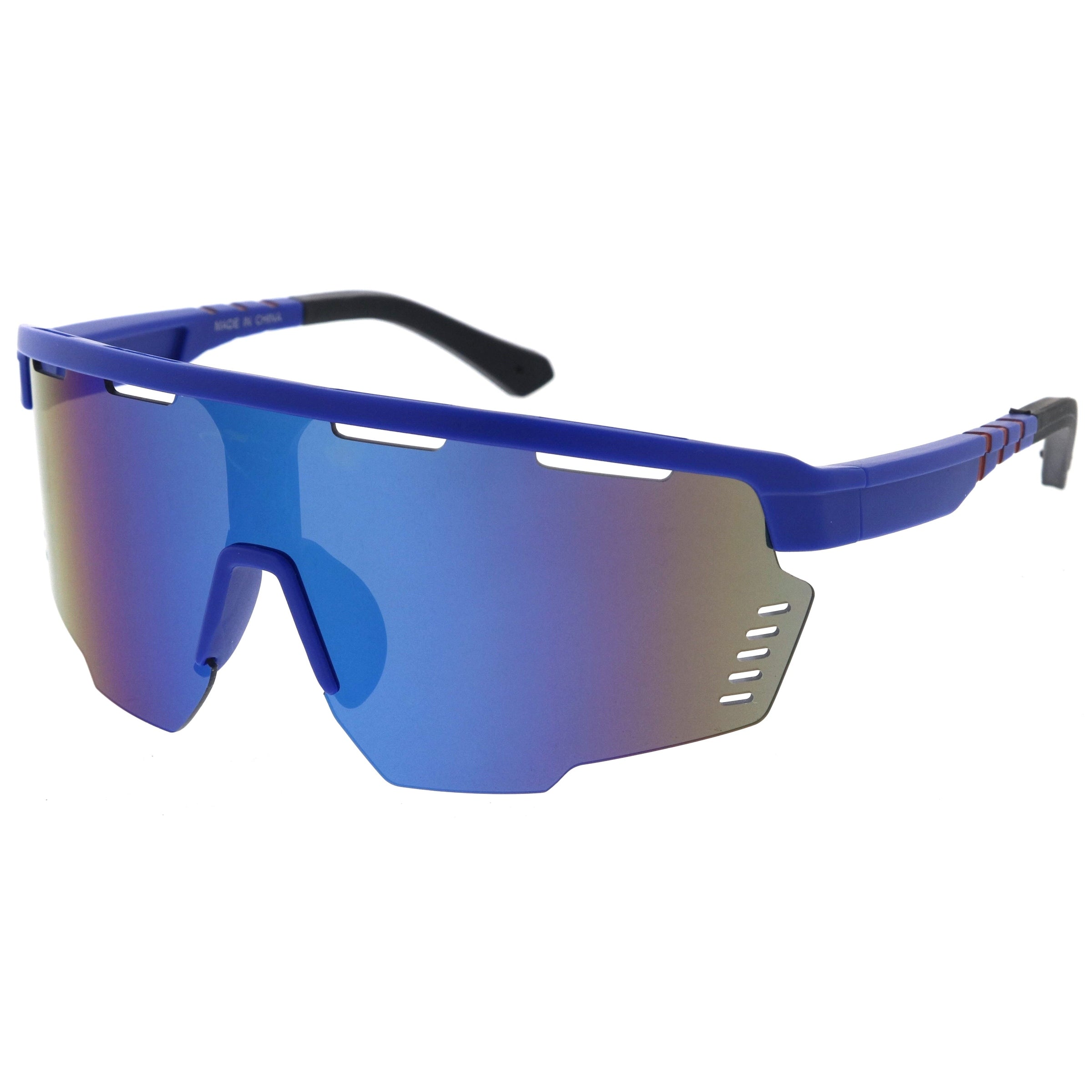 Plastic sunglasses for men with a clean design and comfortable fit.