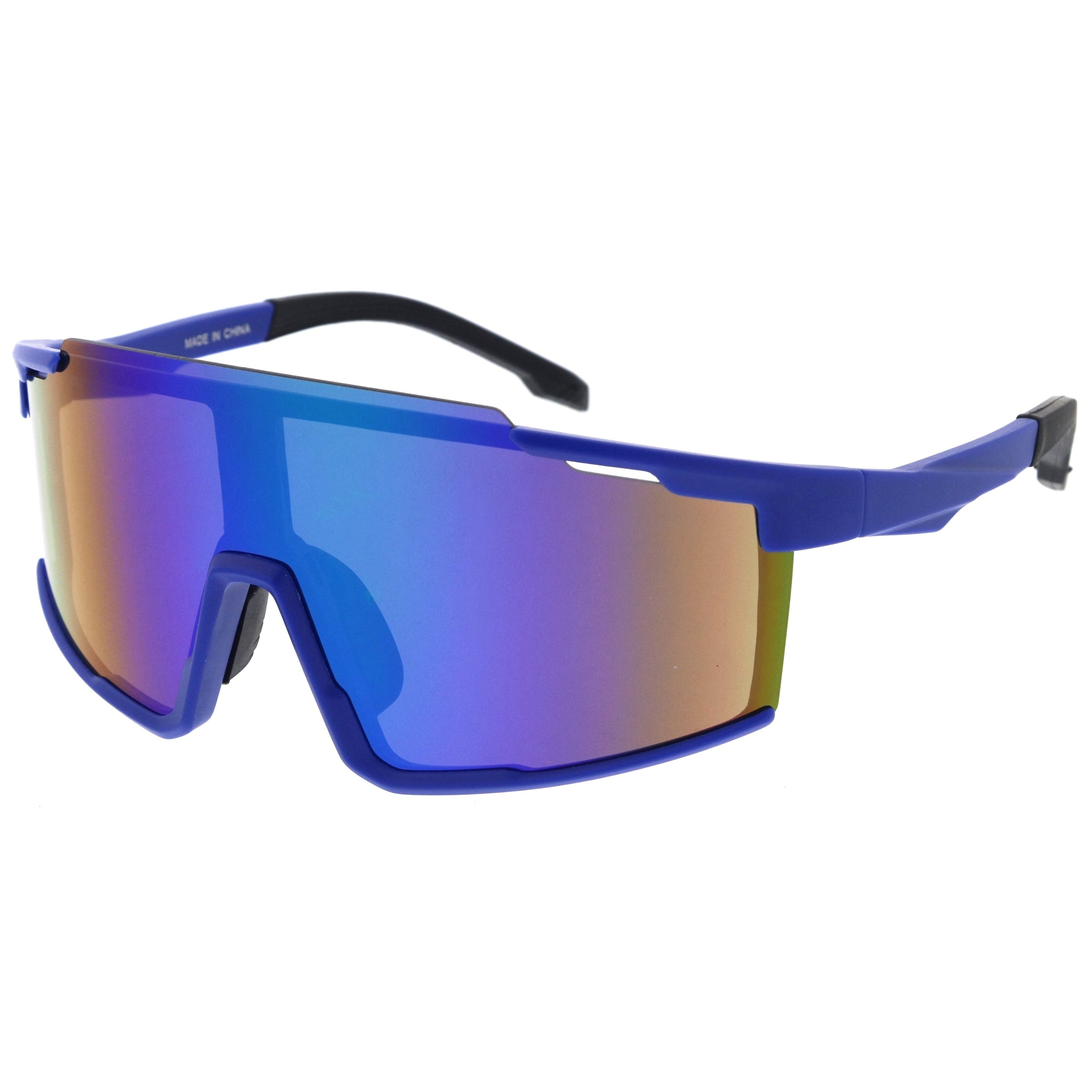 Plastic sunglasses for men with a clean design and comfortable fit.