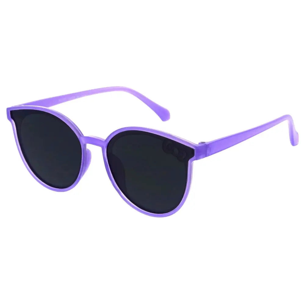 Colorful kids sunglasses with fun frames and protective lenses, perfect for outdoor play and sun protection