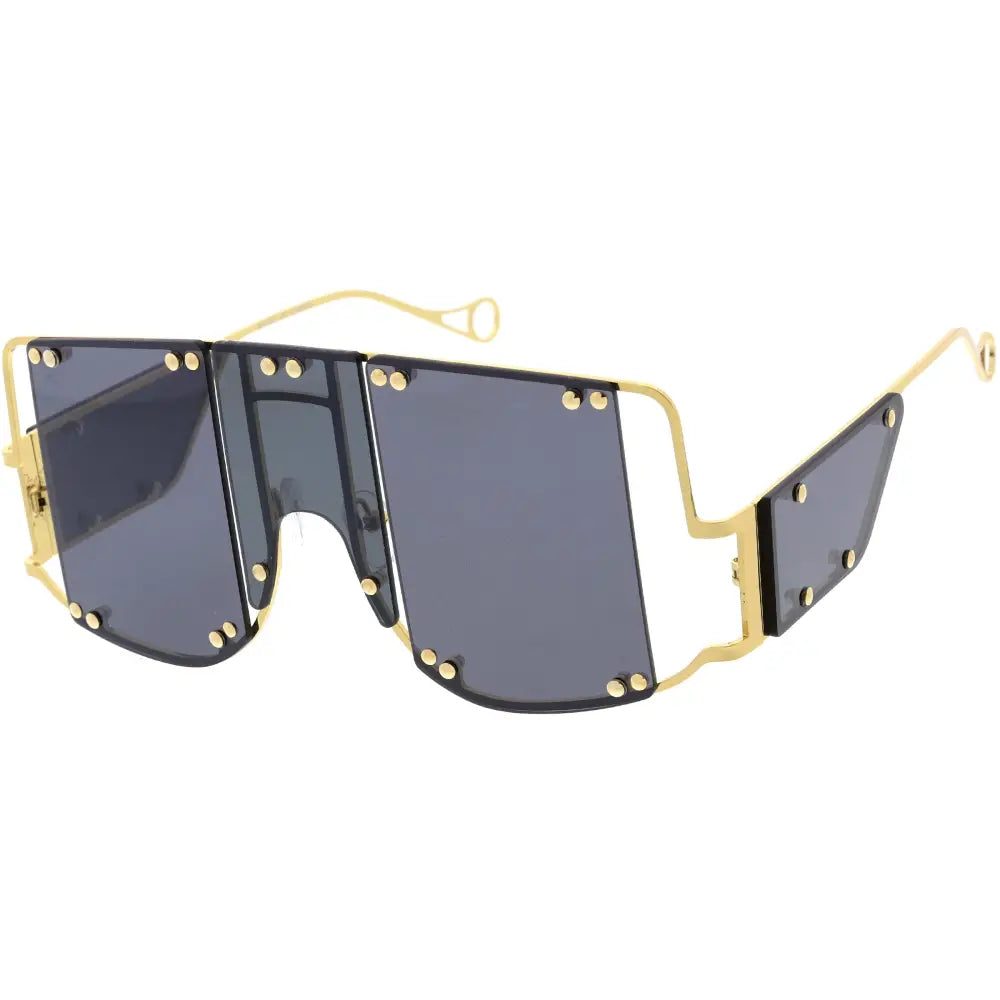 Sunglasses with a clean design and comfortable fit.