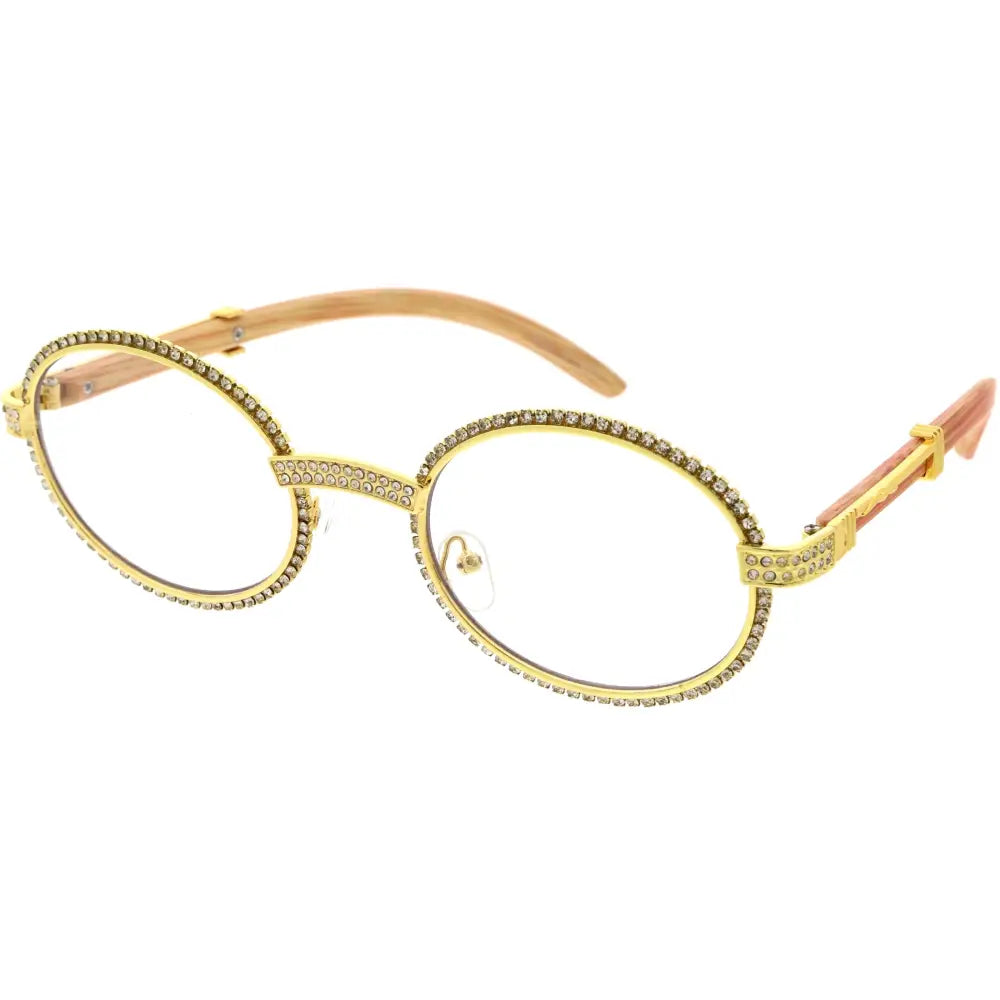 Gafas de sol de metal para hombre con diseño limpio y ajuste cómodo.