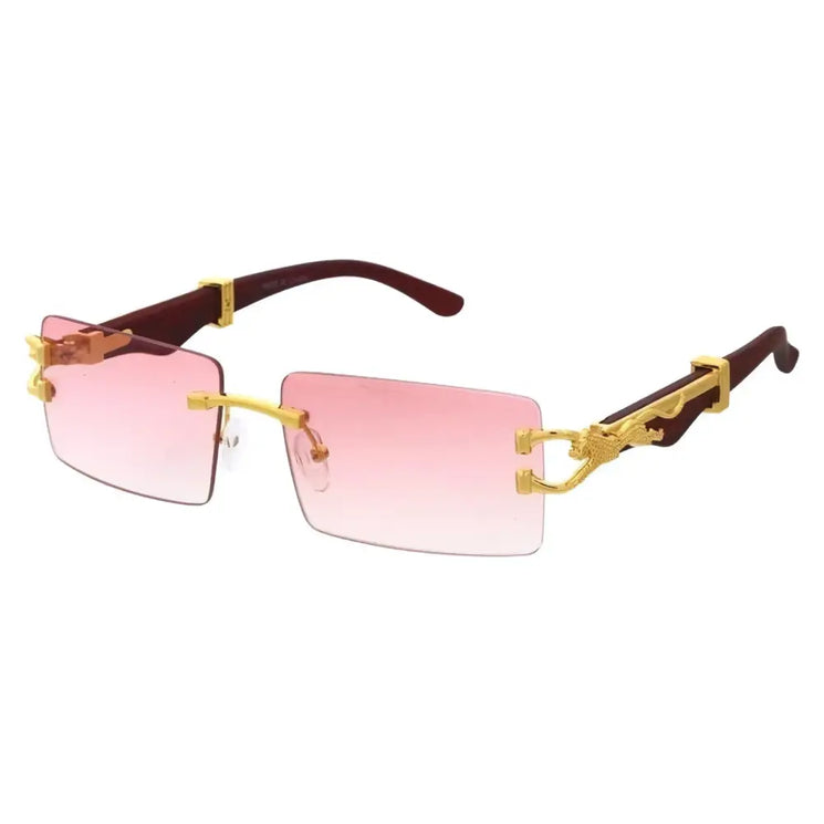 Metal sunglasses for men with a clean design and comfortable fit.