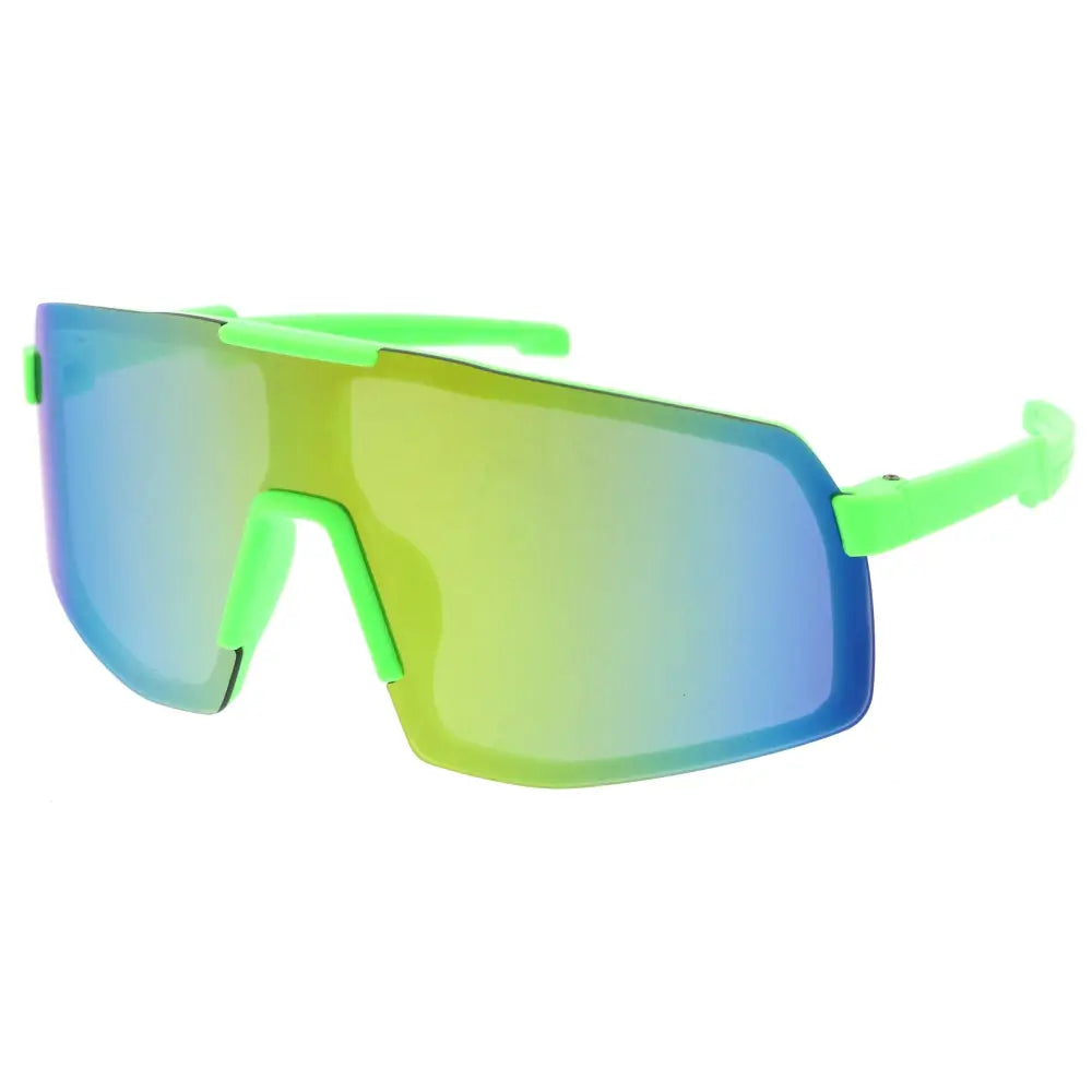 Colorful kids sunglasses with fun frames and protective lenses, perfect for outdoor play and sun protection