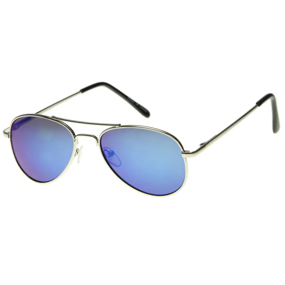 Colorful kids sunglasses with fun frames and protective lenses, perfect for outdoor play and sun protection