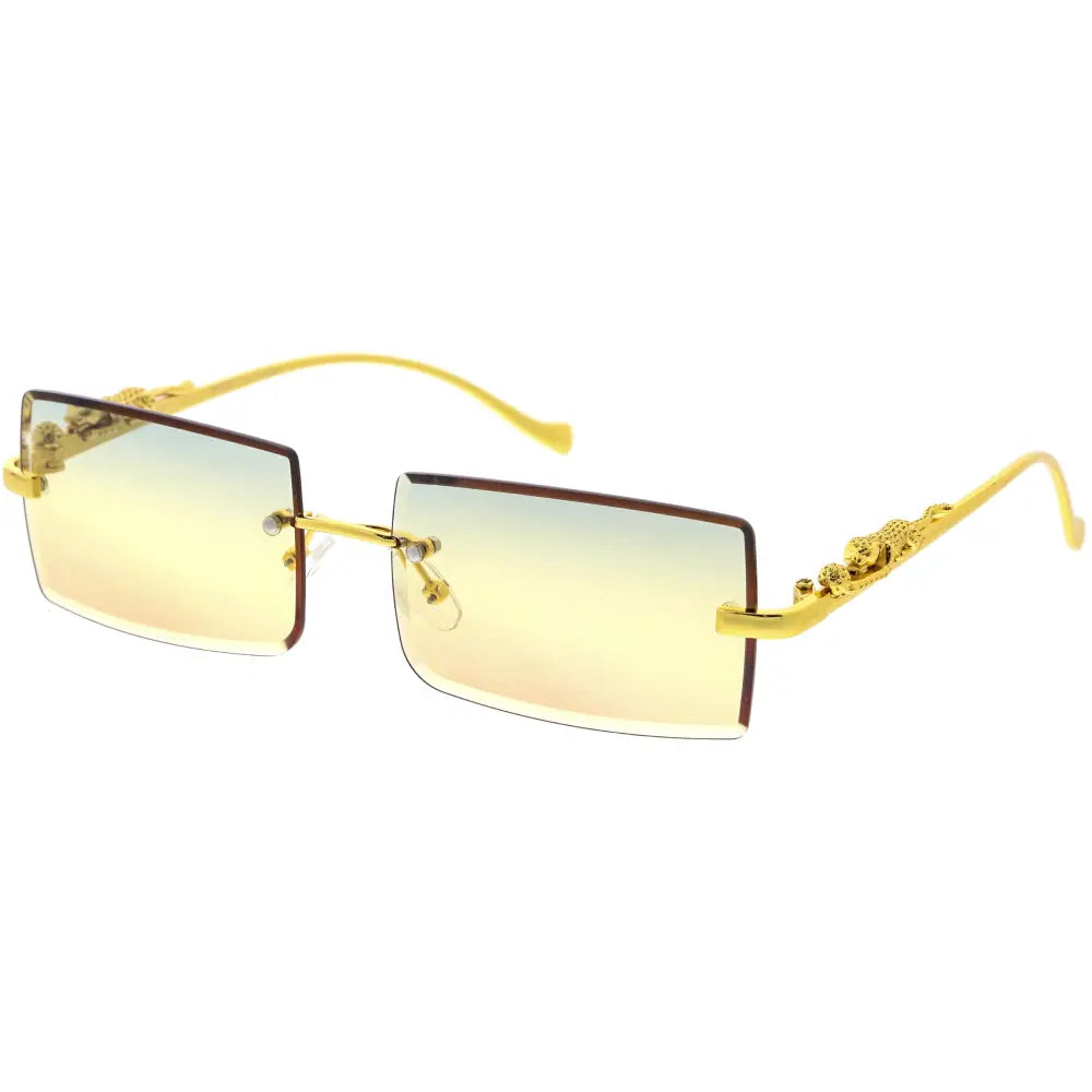 Metal sunglasses for men with a clean design and comfortable fit.