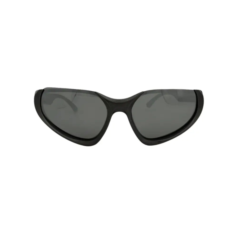 Black cat-eye sunglasses with dark gray lenses in a set of 12 W3536 model