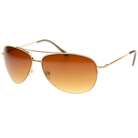 669 - Aviator Metal Sunglasses