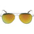 30011R - Aviator Mirrored Metal Sunglasses
